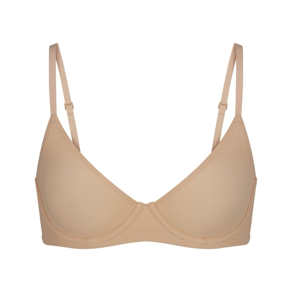 Kim Kardashian Skims Fits Everybody Unlined Demi Bra size 32G/32DDDD in Clay NWT